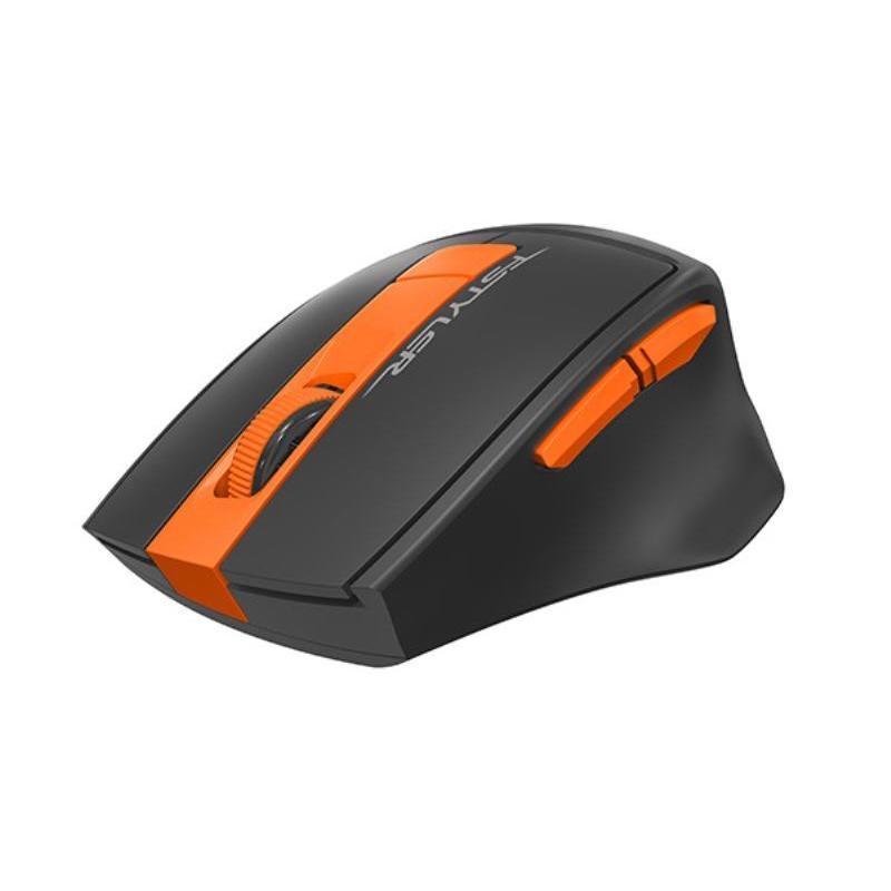 Мышь компьютерная A4 Fstyler FG30 серая/оранжевая
