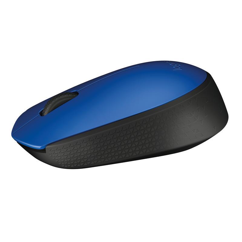 Мышь компьютерная Logitech M171 синяя