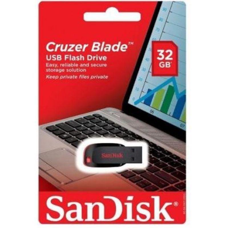 Флеш-память USB 2.0 32 Гб SanDisk Cruzer Blade (SDCZ50-032G-B35)