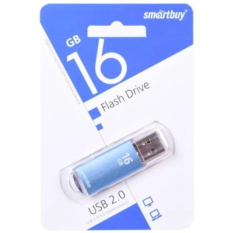 Флеш-память USB 2.0 16 Гб SmartBuy V-Cut (SB16GBVC-B)