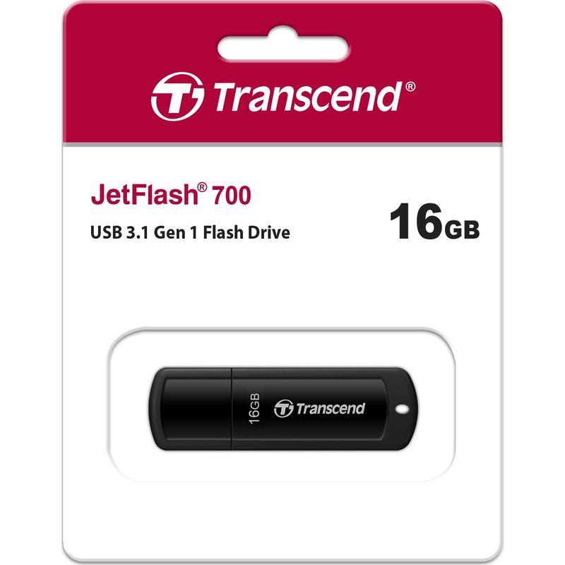 Флеш-память USB 3.0 16 Гб Transcend JetFlash 700 (TS16GJF700)