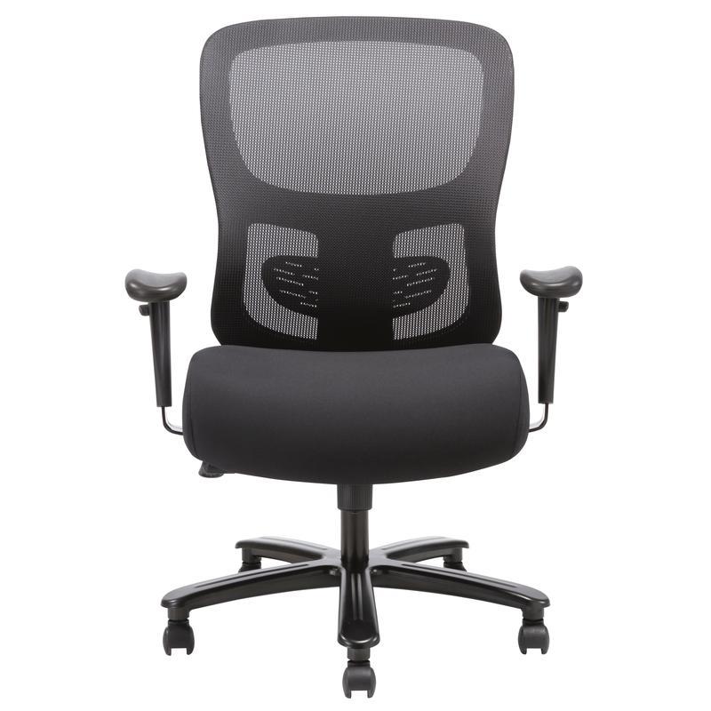 Кресло для руководителя Easy Chair 582 TC черное (сетка/ткань, металл)