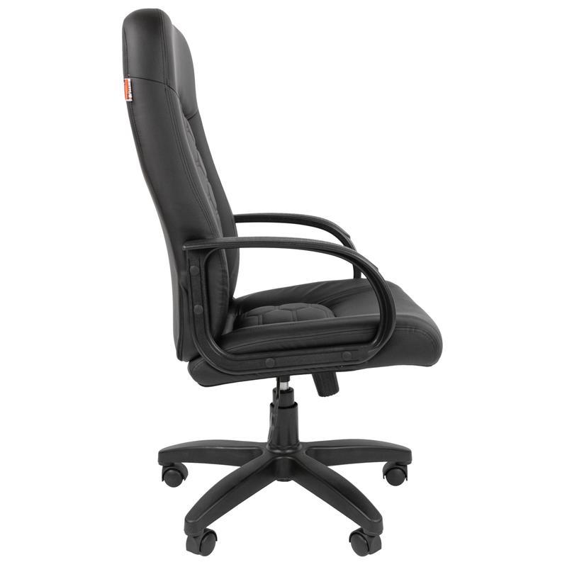 Кресло для руководителя Easy Chair 683 TPU черное (экокожа, пластик)