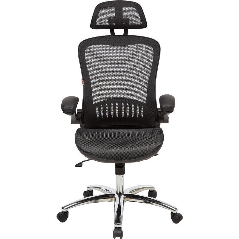 Кресло для руководителя Easy Chair 552 TTW черное (сетка, металл)