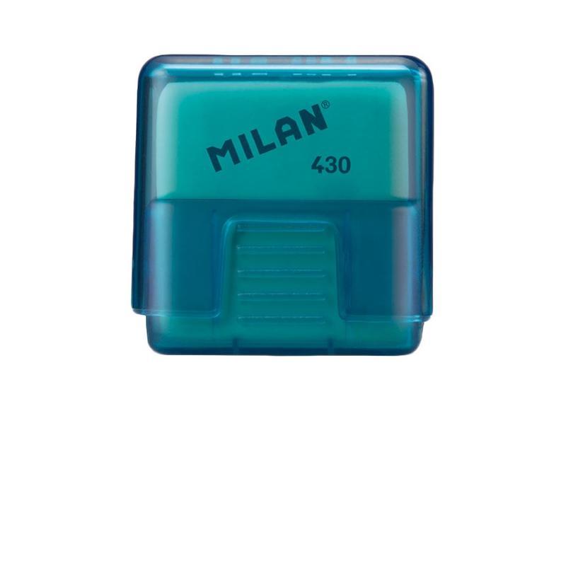 Ластик Milan Look в пластиковом чехле в ассортименте 34x32x19 мм