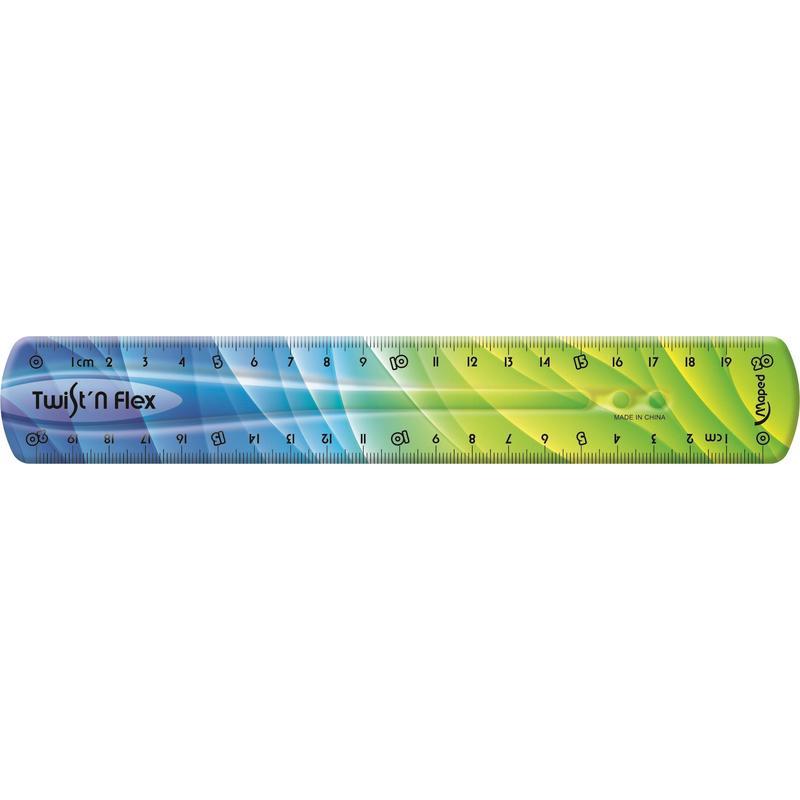 Линейка Maped Twist'n Flex patterns 20 см (в ассортименте)