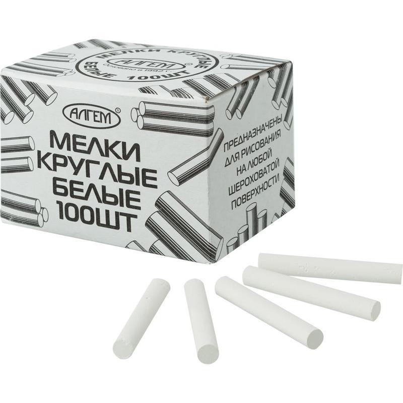 Мел Алгем белый 100 штук