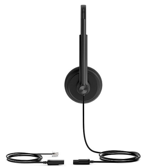 YEALINK YHS34 Lite Dual Дуо, Проводная, HD звук, QD, RJ9, шт