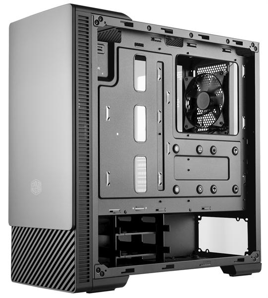 Cooler Master Elite 500, 2xUSB3.2, 1x120Fan, w/o PSU, Black, w/o ODD, Window TG left panel, ATX