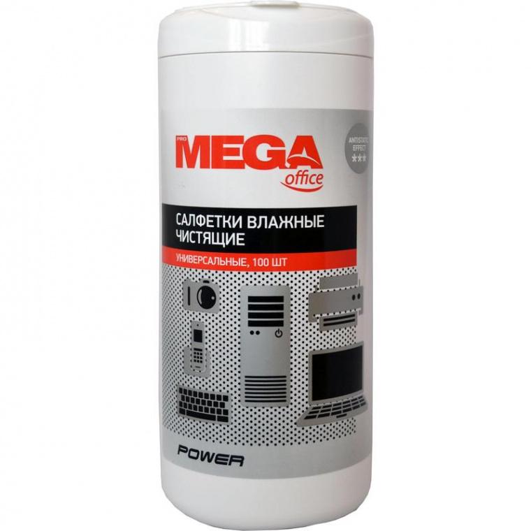 Салфетки Promega office Power в тубе универсальные (100 штук)