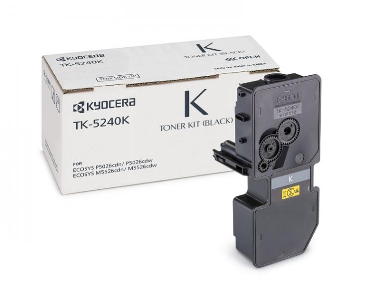 Тонер-картридж Kyocera TK-5240K черный 4K для ECOSYS P5026cdn/P5026cdw/M5526cdn/M5526cdw