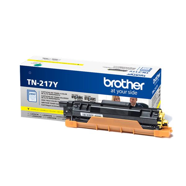 Brother Тонер TN-217Y для HLL3230CDW/DCPL3550CDW/MFCL3770CDW жёлтый (2300стр)